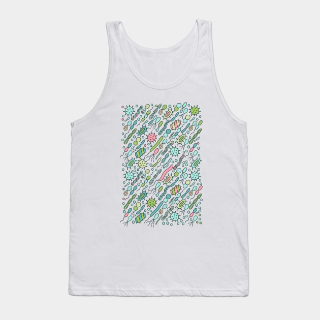 Microbes Tank Top by kostolom3000